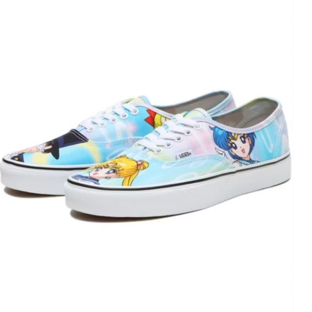 *SOLD* VANS x Sailor Moon | Authentic Pretty Guardian sneakers kids sz 13 - Picture 1 of 6